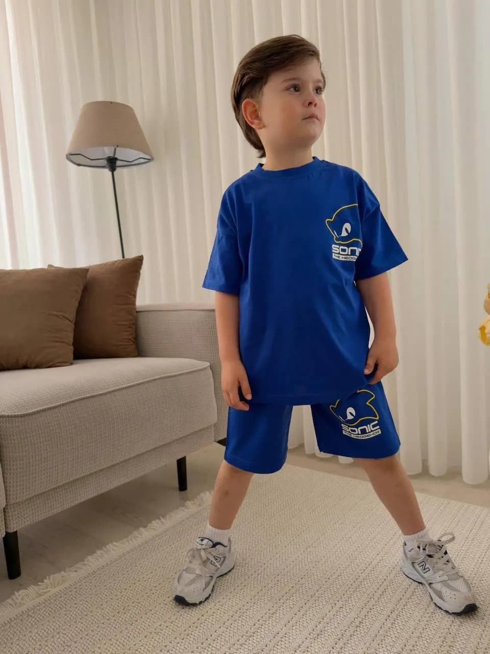 Sonic sırt baskılı takım