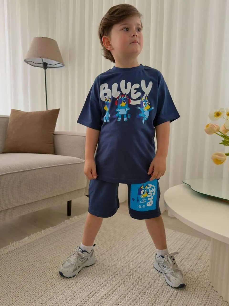 Bluey sırt baskılı takım