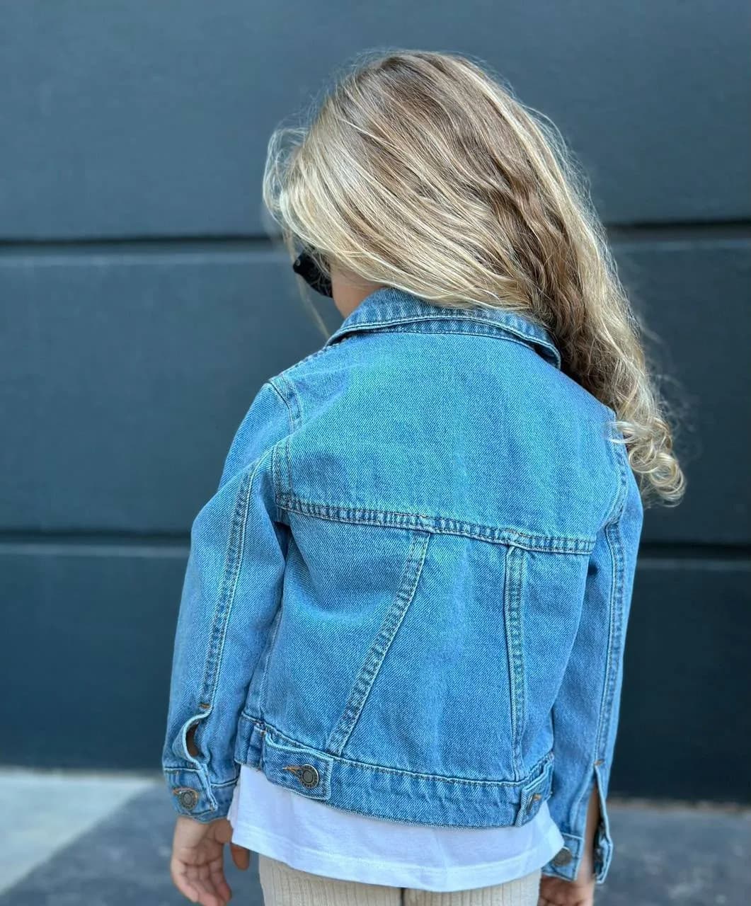 Denim ceket Mavi