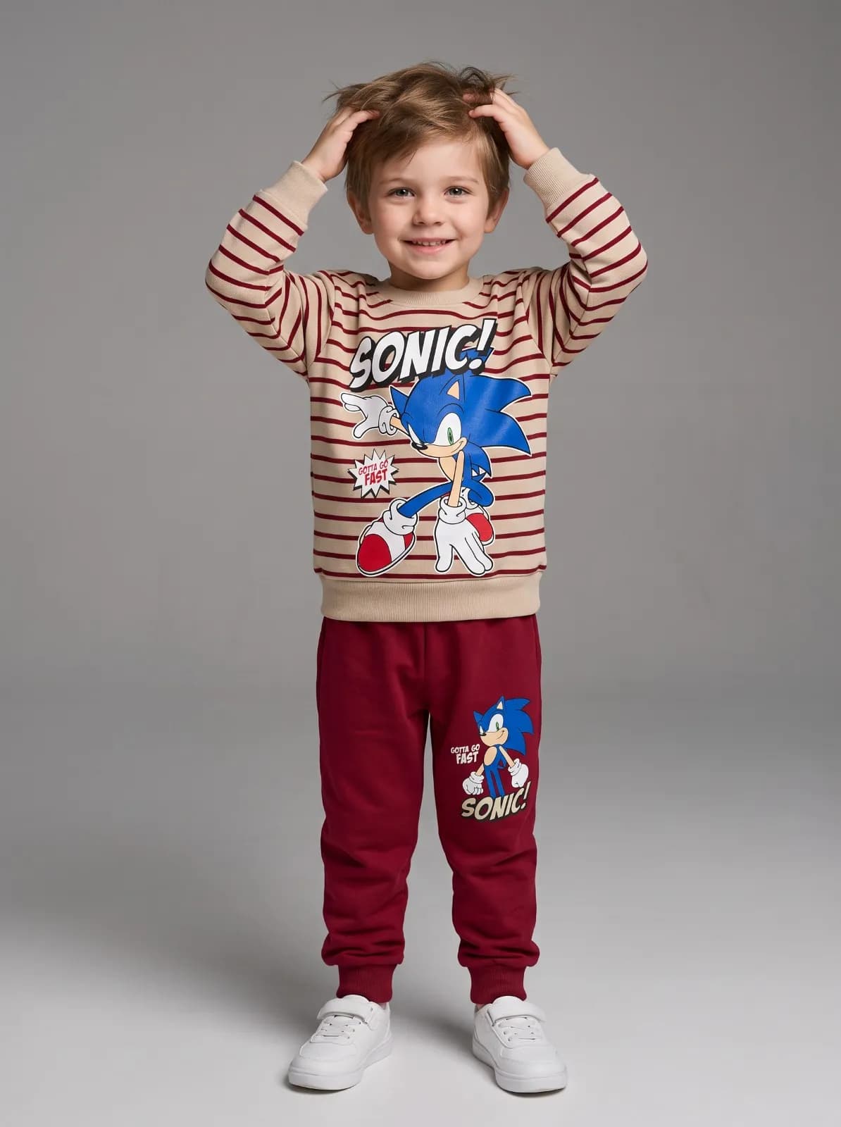 Srnd Sonic çizgili takım
