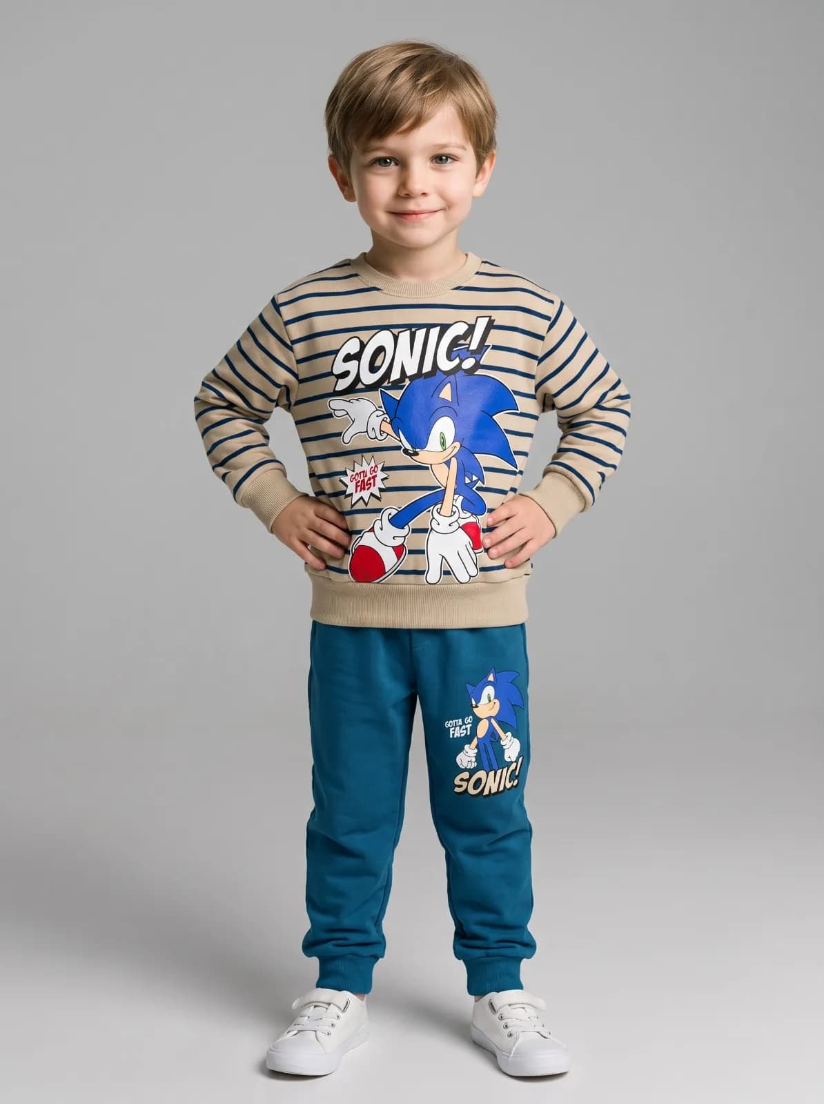 Srnd Sonic çizgili takım Petrol