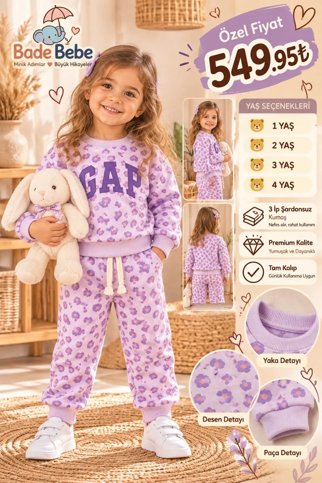 Gap puantiyeli takim Lila